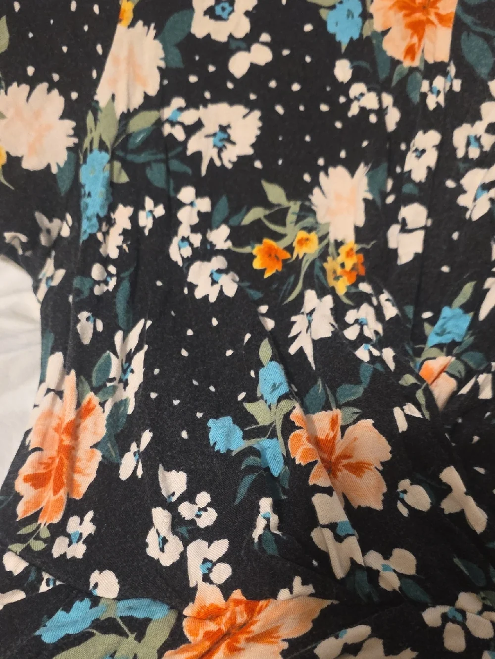 Torrid Super Soft Floral dress 0x - Picture 2 of 3